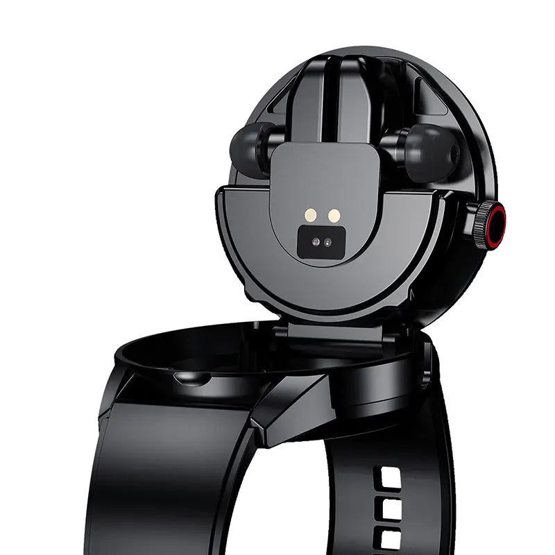 R6 V22 TWS Smartwatch with Heart Rate & Blood Oxygen