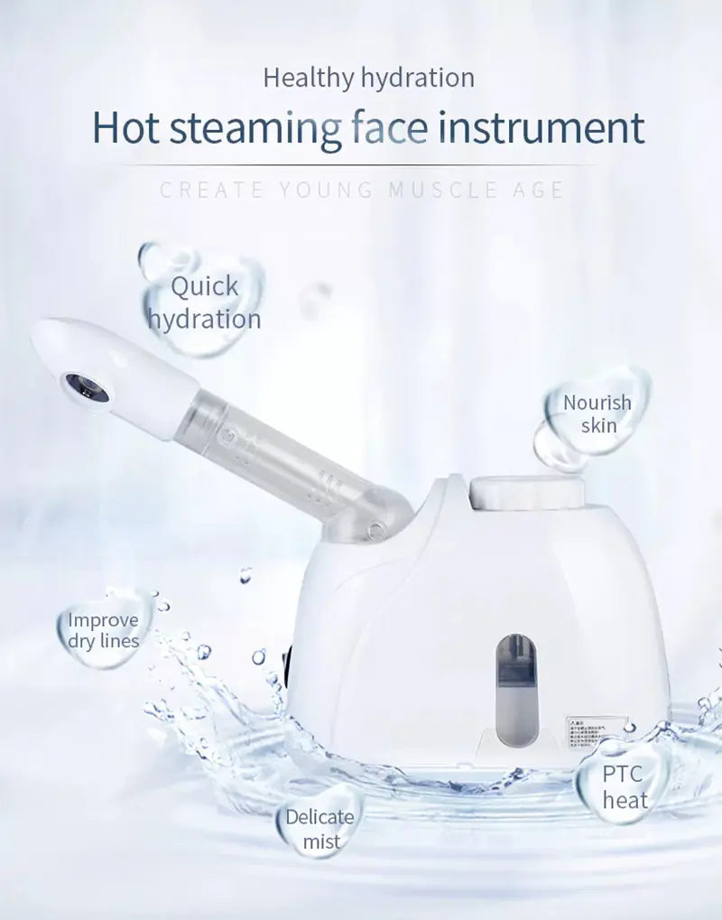 Moisturizing Beautifying Face Steamer Device