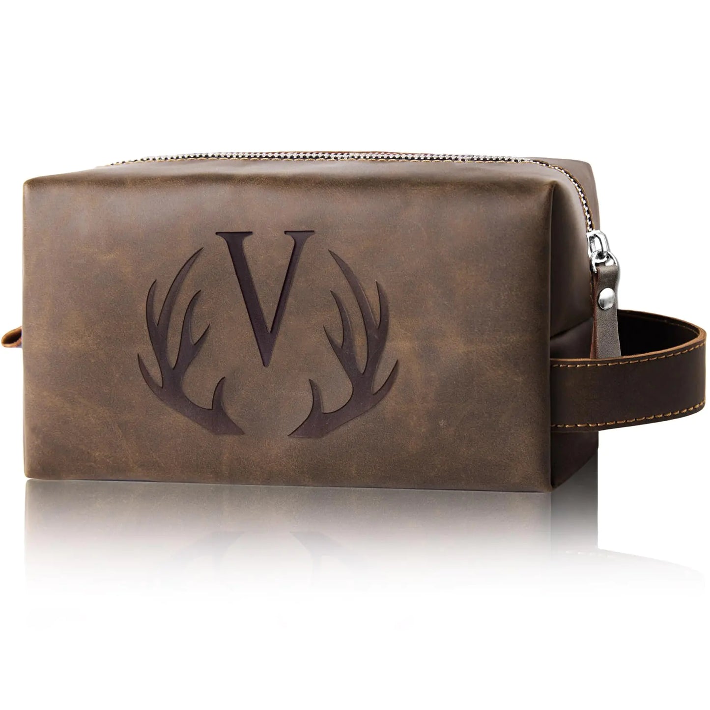 Aganmi Monogrammed Men's Travel Toiletry Bag