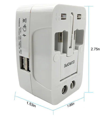 Global Travel Adapter Multi-Use